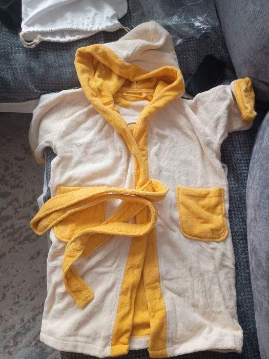 Детский махровый халат 110 см