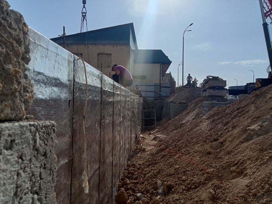 Гидроизоляция фундамента Кора когоз епиштирамиз