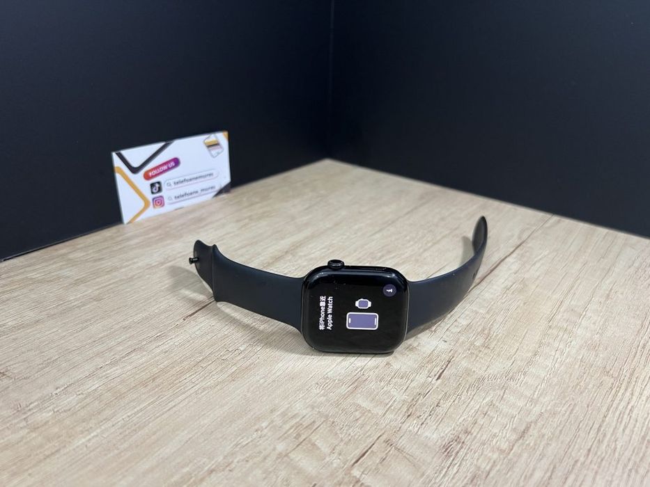 Apple Watch Seria 10 46mm Jet Black Aluminium Second-Hand Foarte Bun 2