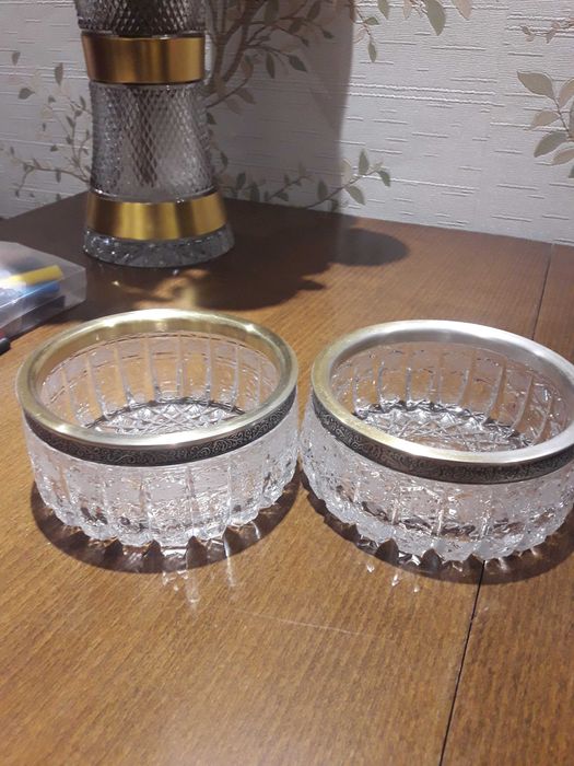 Конфетница СССР хрусталь Безупречные