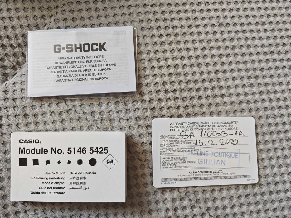 G-Shock GA-110GB-1AER