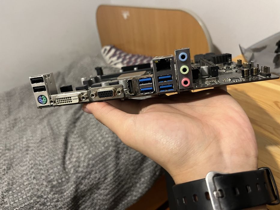 Материнская плата+Процессор+Башенный кулер