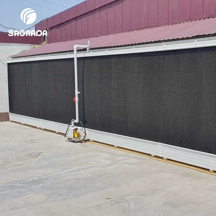 Гофра панели и автоматический климат-контроль для охлаждения птичников