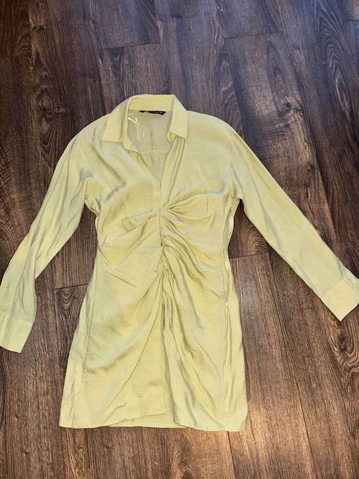 Rochie tip cămașă Zara