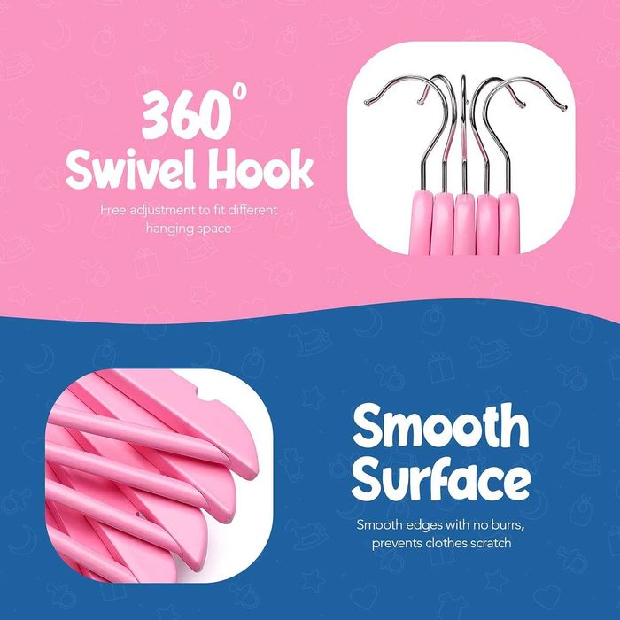 Вешалки для детской одежды CozyMood Shildren Hangers (20 Pack)! Новые!