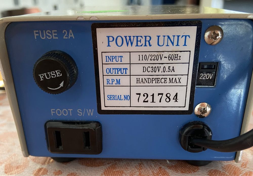 Микромотор (ювелирный , маникюрный)