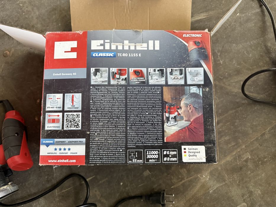 Оберфреза Einhell TC-RO 1155 E