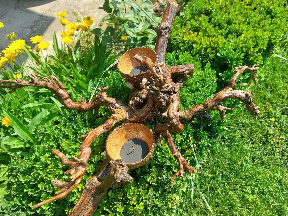 Свещник от дърво