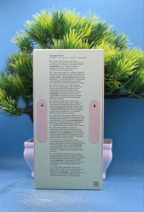 НОВ!!! Google Pixel 9, 256GB, 12GB RAM, 5G, Wintergreen