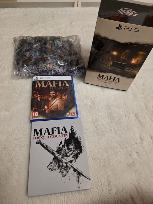 Joc PS5 Mafia: The Old Country - Launch Edition (Ediție Limitată cu Steelbook și Puzzle)