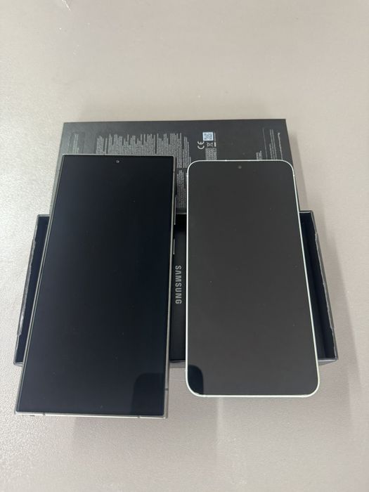 Като нови S24 ultra 512GB и S25 с гаранция