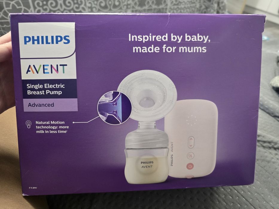 Единична електрическа помпа за кърма Philips Avent Natural Motion