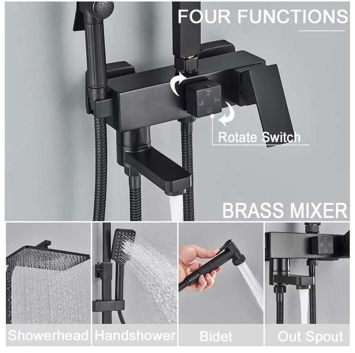 Уникална дизайнерска душ система с много екстри Промоция!!