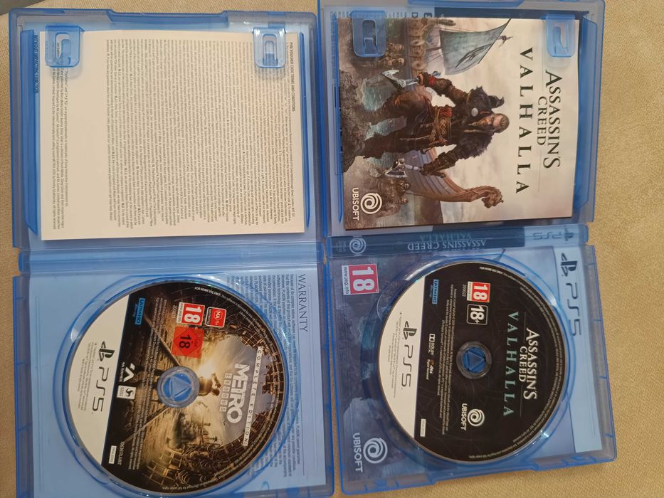 Assassin's Creed Valhalla и Metro Exodus за PS5