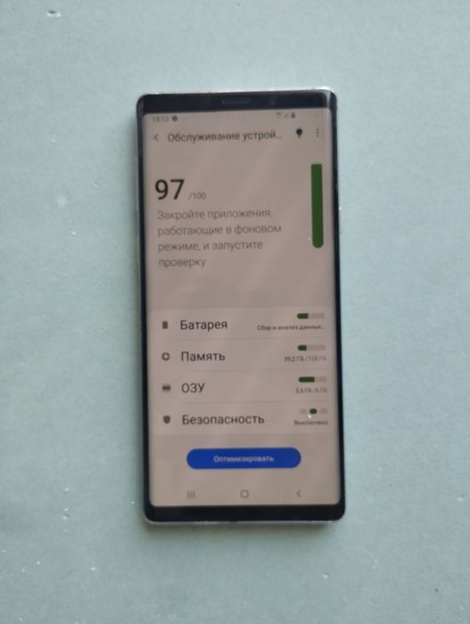 Продаётся телефон Samsung not 9в в хорошем состояние