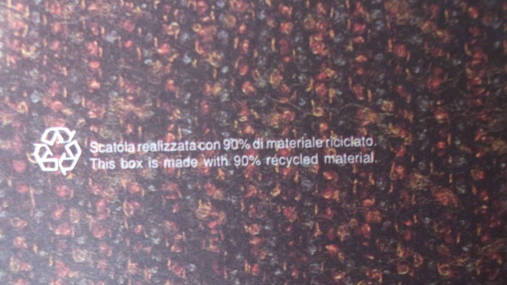 Италиански мъжки обувки от естествена кожа и гьон № 40