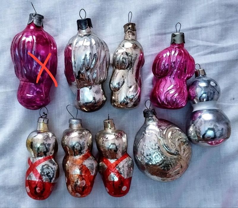 Ёлочные игрушки советского периода