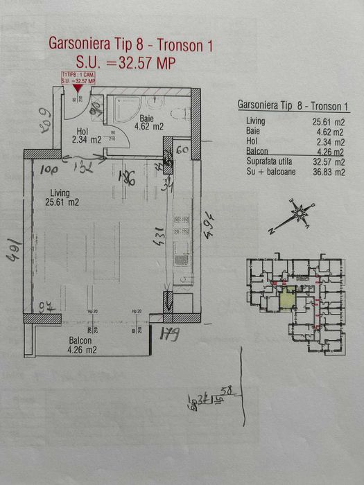Garsoniera Drumul Binelui/Metalurgiei