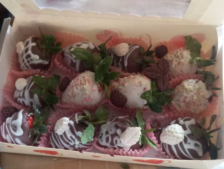 Клубника в шоколаде