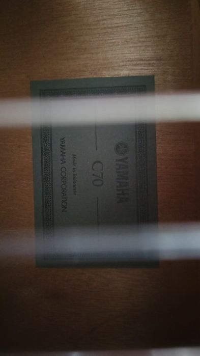 Гитара Классическая Yamaha C70 + чехол б/у