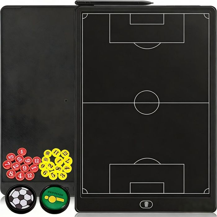 Tablă tactică magnetică pentru fotbal – 16 inch