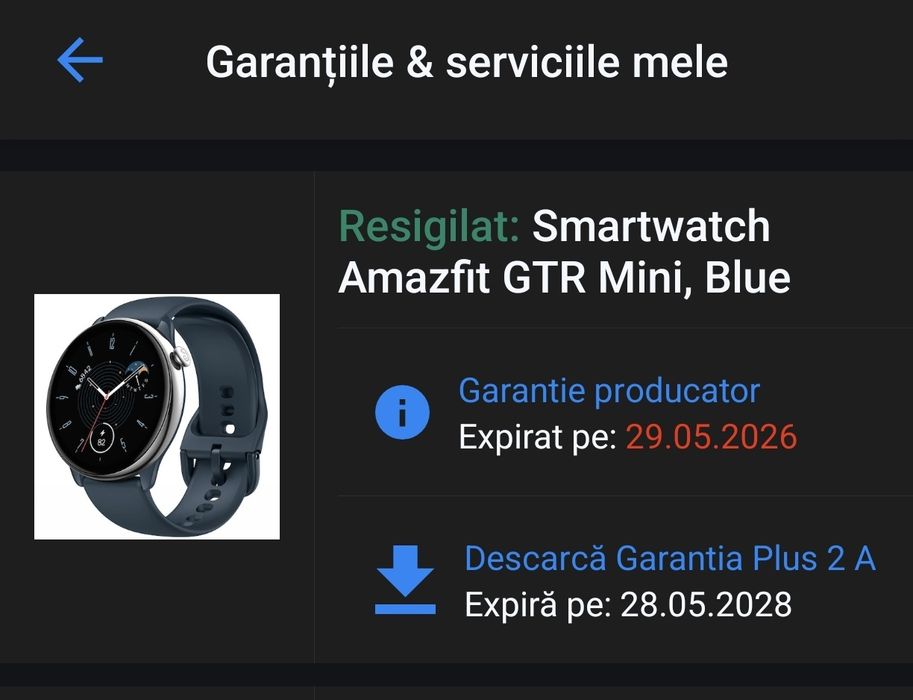 Amazfit GTR  mini