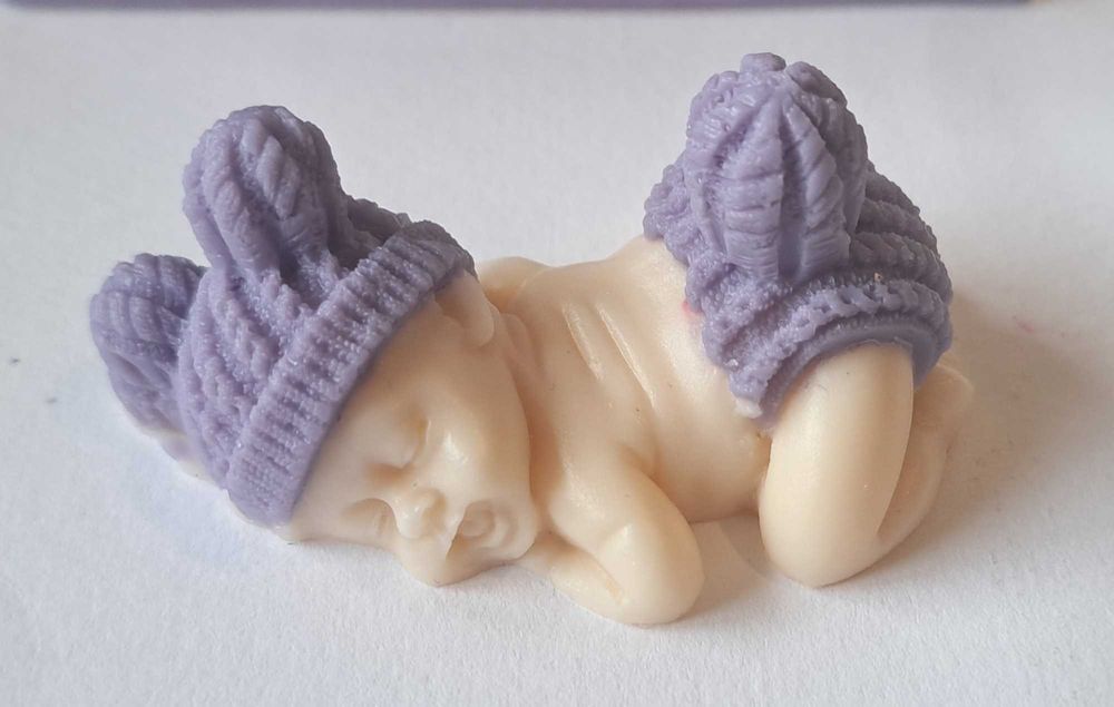 Сапунче за подарък бебе ръчно изработено