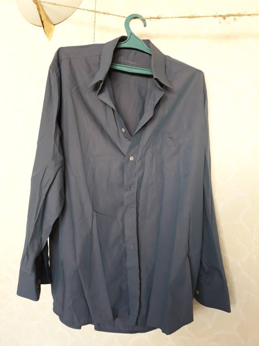 Рубашка мужская б.у. воротник 42-43