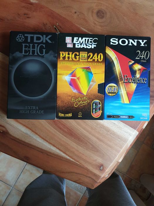 Видео касети BASF SONY TDK