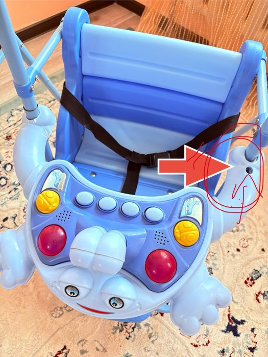 Продам детскую музыкальную качелю.