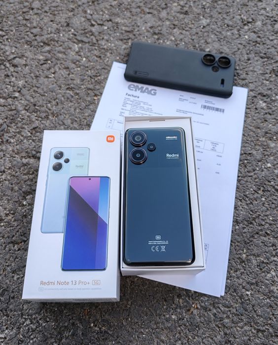 Xiaomi NOTE 13 PRO+ PLUS 256GB/8GB BLACK, Garantie, Factura, Neverlock