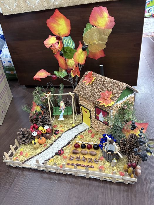 Экибана поделка осень