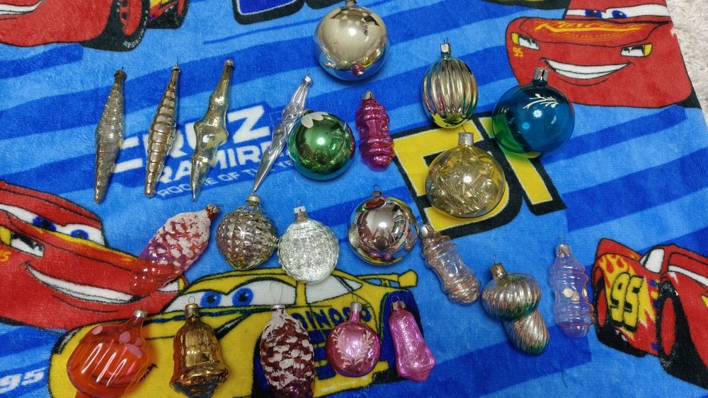Елочные игрушки СССР.