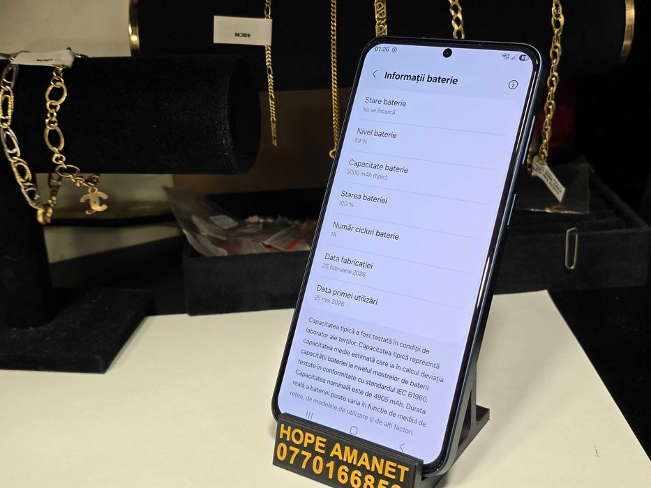 Hope Amanet P10/Samsung A57 5G 128GB 18 cicluri incarcare