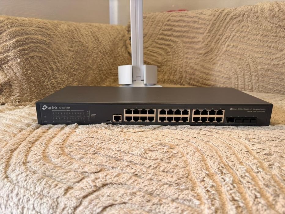 Свич Коммутатор TP-Link TL-SG3428X JetStream (24 порта Gigabit