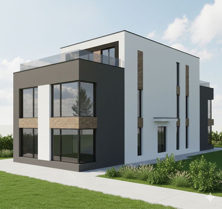 Apartament 4 camere 121 mp + 150 mp gradina, imobil tip vila, Marasti