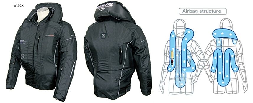 Geaca moto airbag Hit-air