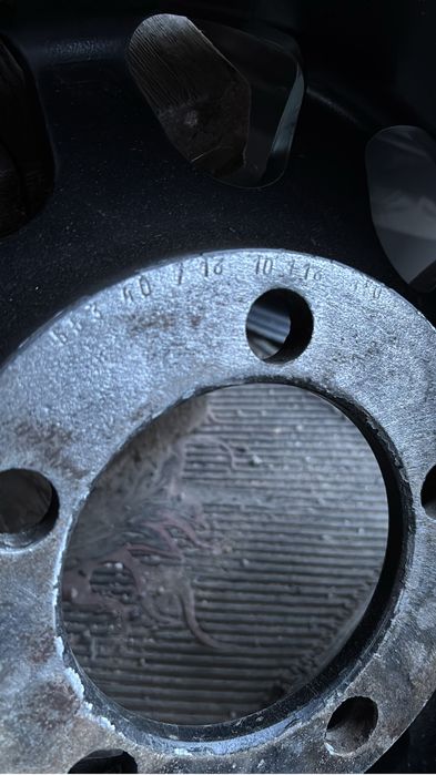 Диск чёрный цвет 4 шт комплект