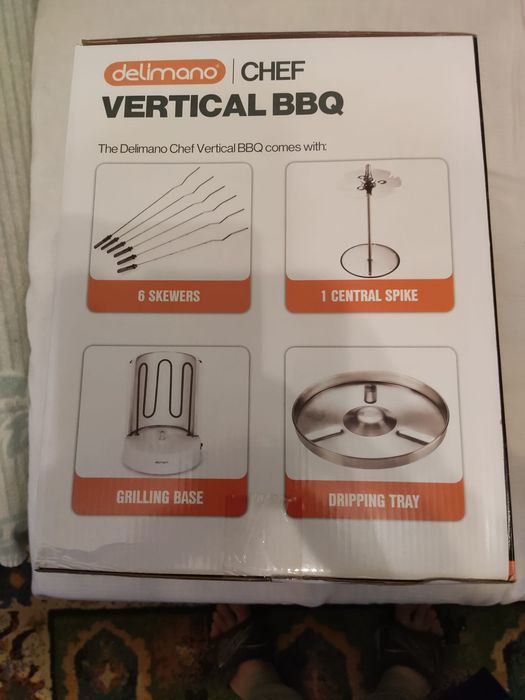 Vind rotisor delimano vertical nou