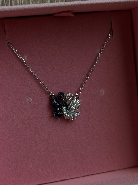 Swarovski/Сваровски колие black and silver