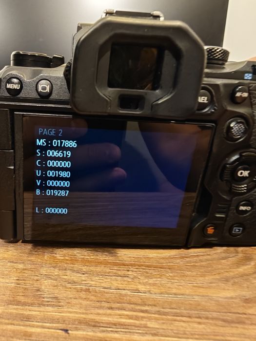 Olympus Om-1 în garanție