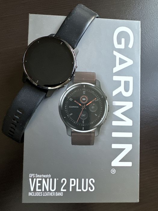 Garmin Venu 2 Plus + ПОДАРЪК чисто нова кожена каишка