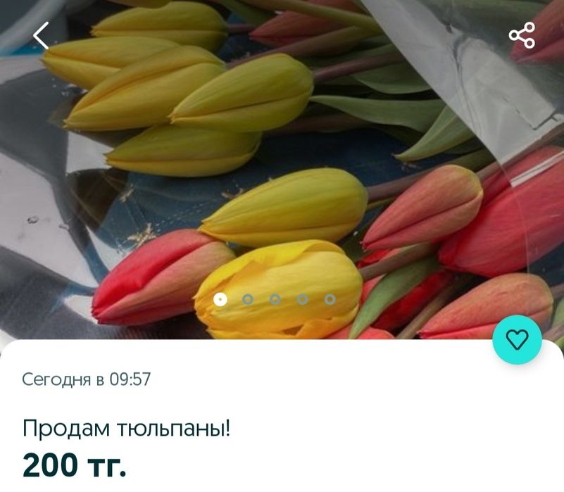 Букеты из тюльпанов