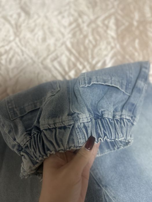 Детская джинсовая юбка на девочку