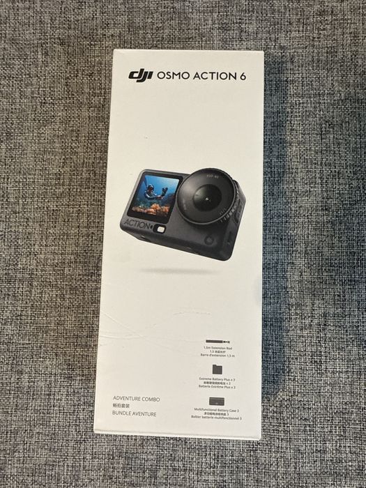 Экшн-камера Dji osmo Action 6 Adventure Combo