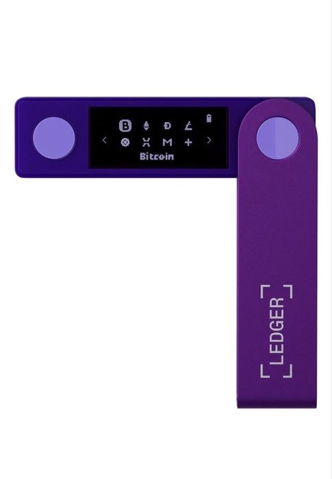 Ledger Nano X | фиолетовый | крипто кошелек