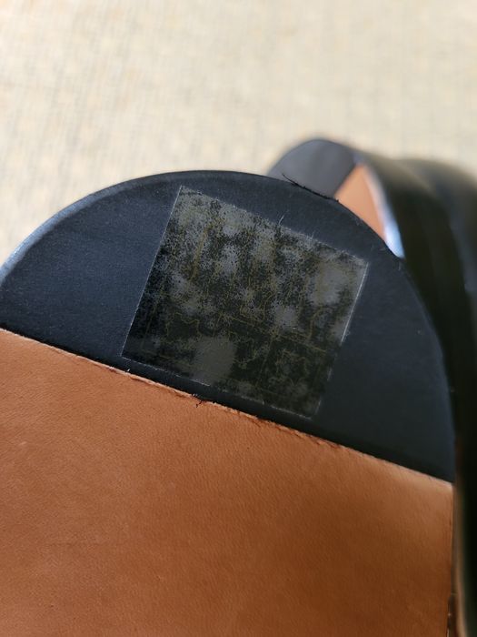 Pantofi negri din piele Brooks Brothers noi măsura 9 1/2 D