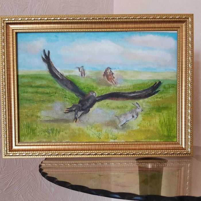 Живопись, холст, картон, масло.