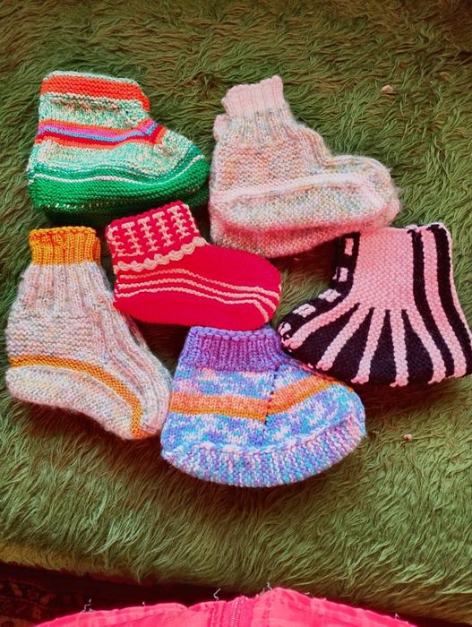 Плетени терлици,чорапи и шапки