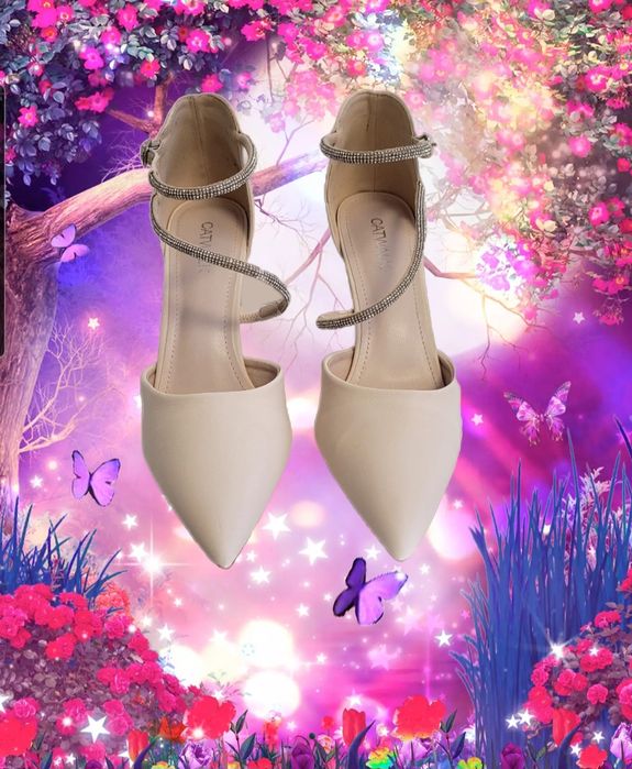 Pantofi eleganți Nude Deichmann – mărimea 39